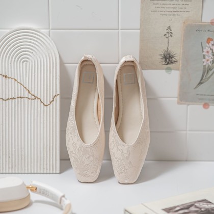 Chinoiserie Modern Block Heels  中式风款