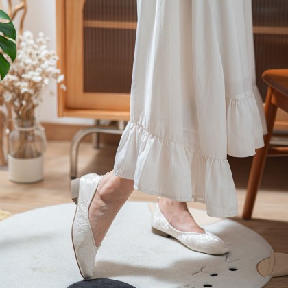 Chinoiserie Modern Block Heels  中式风款