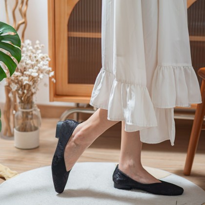Chinoiserie Modern Block Heels  中式风款