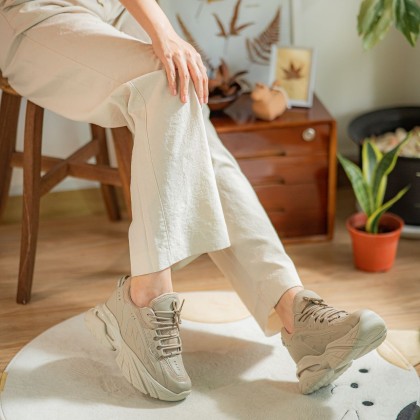 Soily Breathable Sneakers 土色透气老爹款