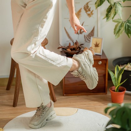 Soily Breathable Sneakers 土色透气老爹款