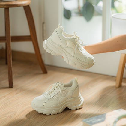 Corium Breathable Sneakers 真皮透气老爹款