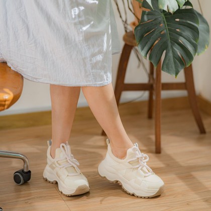 Heightened Space Fibre Chunky Sneakers 太空棉加高老爹款 (Pre-order)