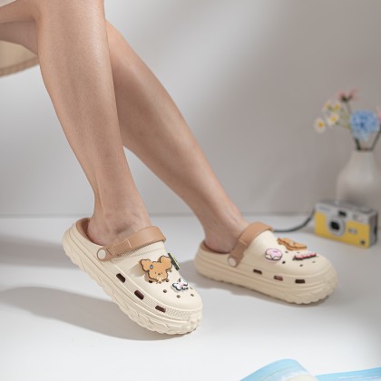 Charmie Cartoon Sandals 卡通洞洞款