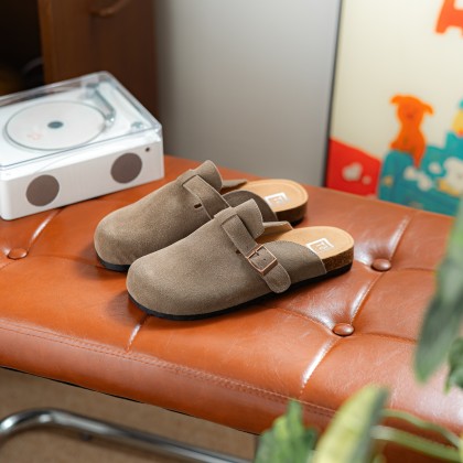 Suede Charm Sandals 磨砂拖